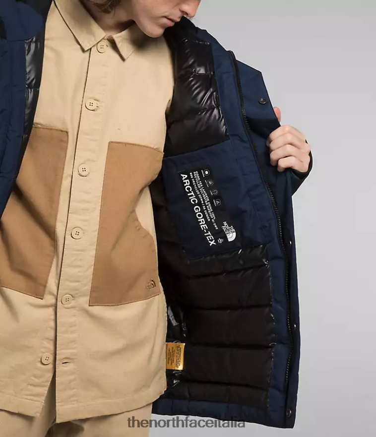 The North Face vestiario 460N8D1069 marina del vertice uomini parka artico gtx