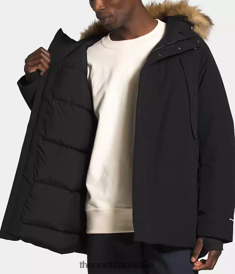 The North Face vestiario 460N8D1241 grazie nero uomini nuova giacca Outerboroughs