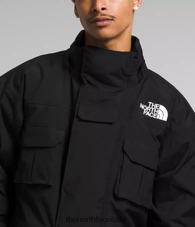 The North Face vestiario 460N8D1243 grazie nero uomini Parka isolante Coldworks