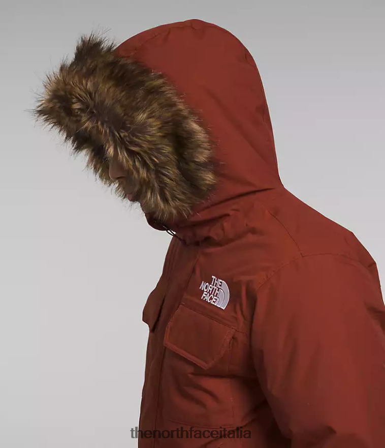 The North Face vestiario 460N8D1254 brandy marrone uomini Bombardiere McMurdo