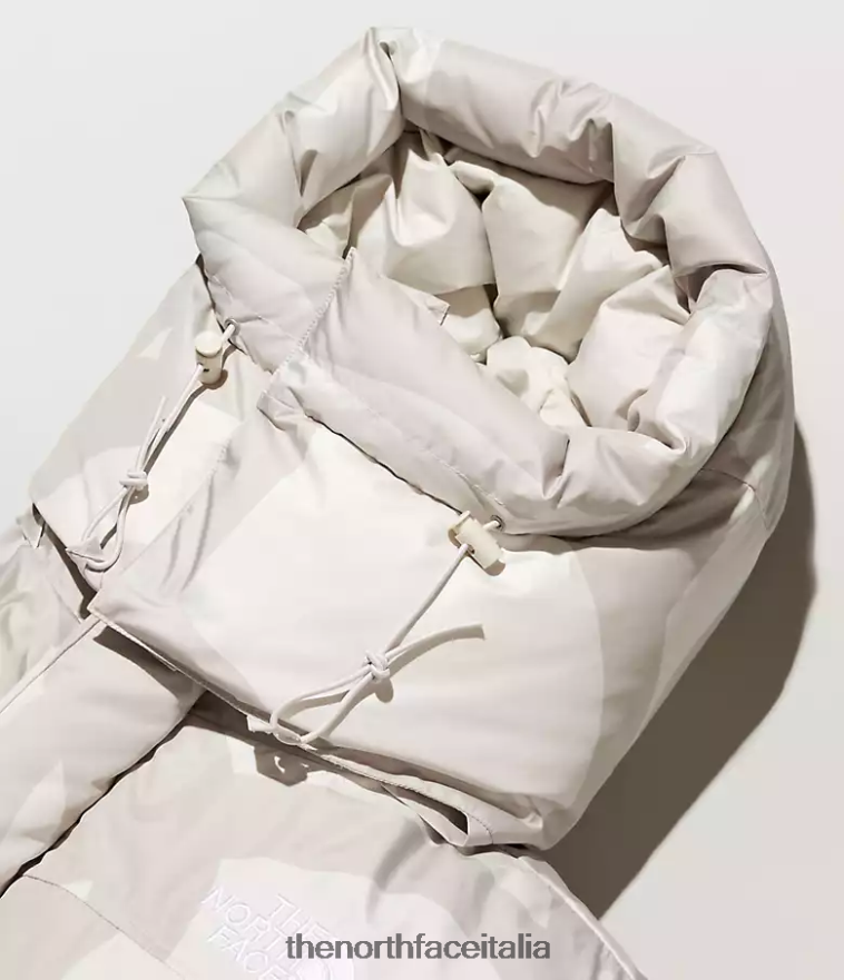 The North Face vestiario 460N8D143 kw stampa inno avorio al chiaro di luna uomini Parka himalayano tnf x kaws retrò del 1994
