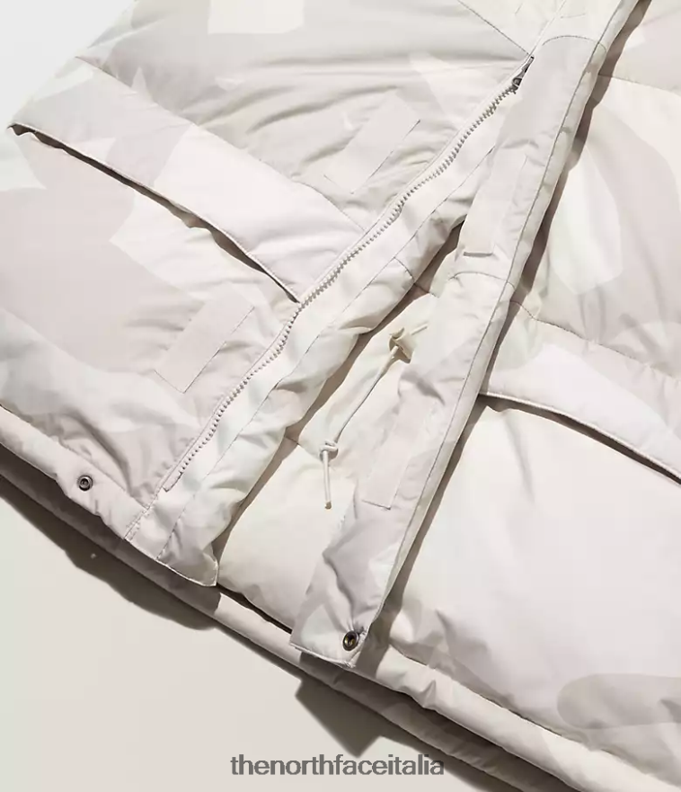The North Face vestiario 460N8D143 kw stampa inno avorio al chiaro di luna uomini Parka himalayano tnf x kaws retrò del 1994
