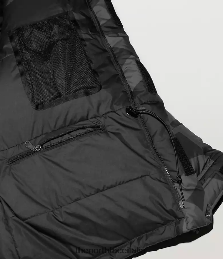 The North Face vestiario 460N8D144 kw tnf stampa inno nero uomini Parka himalayano tnf x kaws retrò del 1994