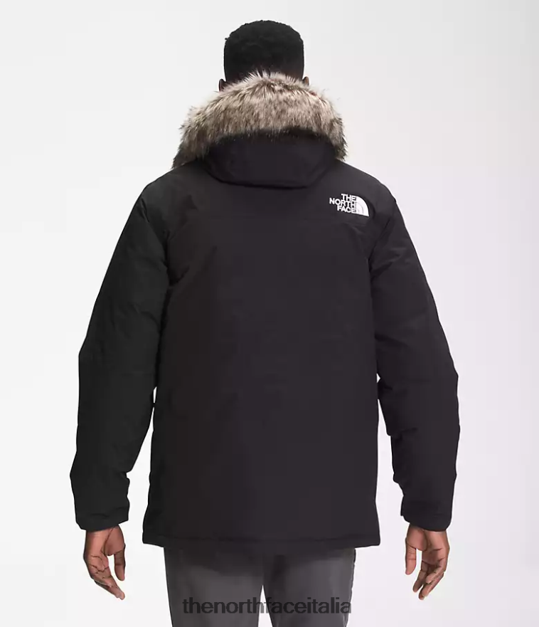 The North Face vestiario 460N8D1 grazie nero uomini Parka McMurdo