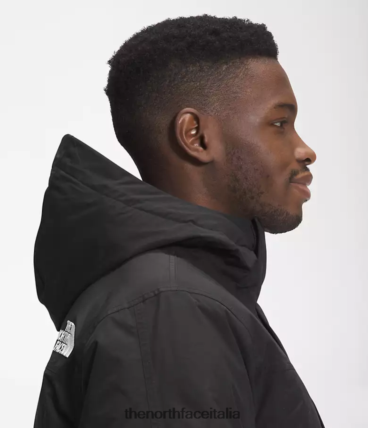 The North Face vestiario 460N8D1 grazie nero uomini Parka McMurdo