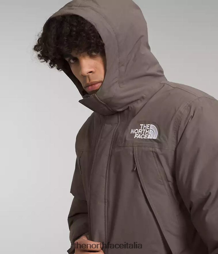 The North Face vestiario 460N8D2 marrone falco uomini Parka McMurdo