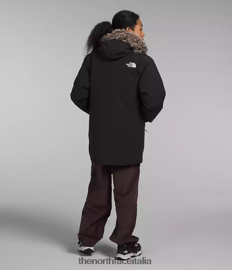 The North Face vestiario 460N8D94 grazie nero uomini parka artico premium