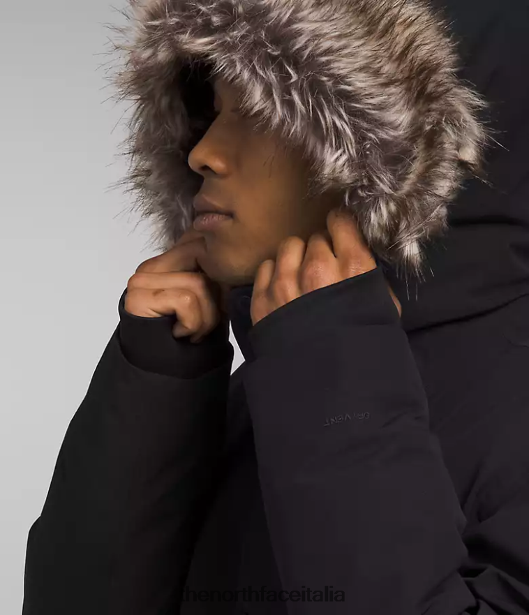 The North Face vestiario 460N8D94 grazie nero uomini parka artico premium