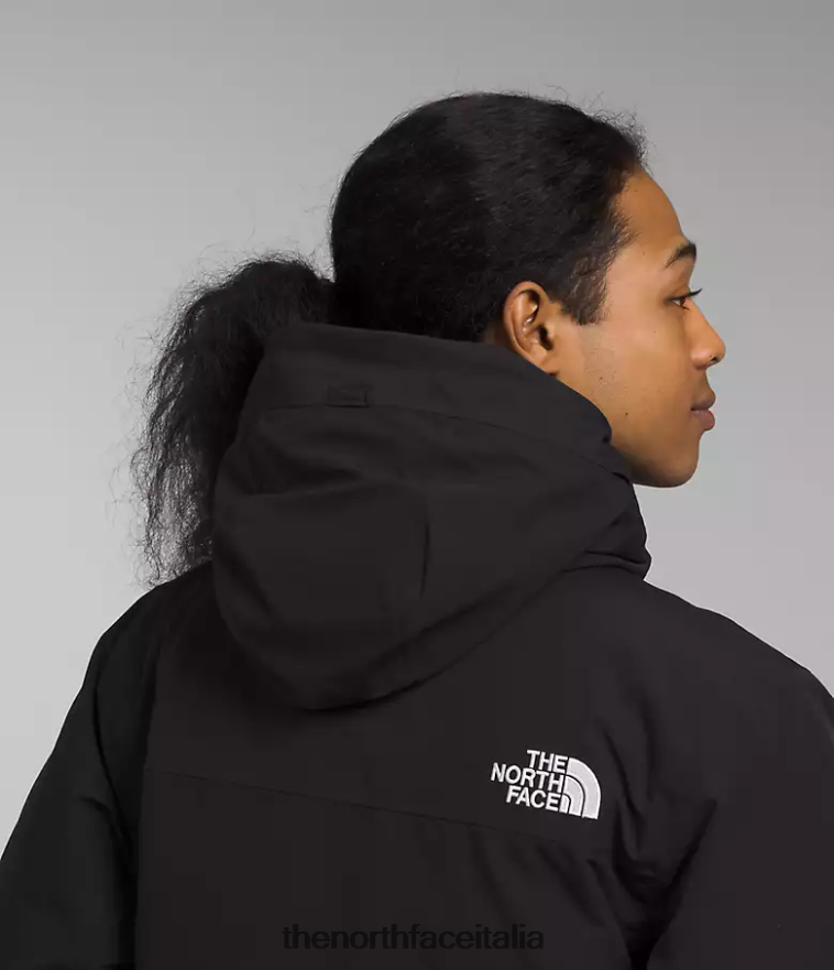 The North Face vestiario 460N8D94 grazie nero uomini parka artico premium
