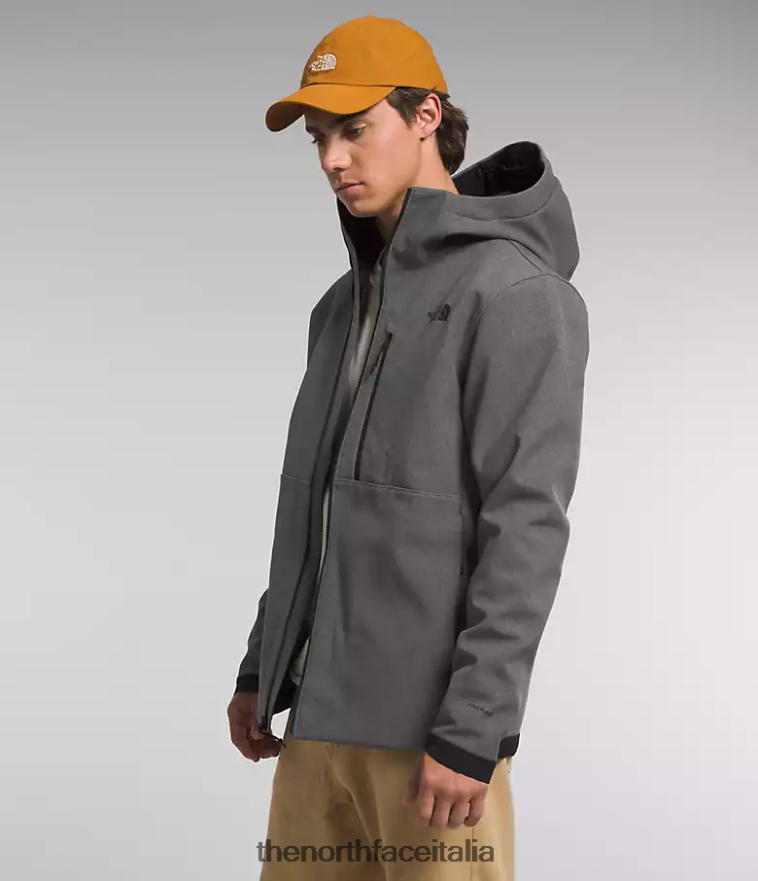 The North Face vestiario 460N8D995 tnf erica grigio scuro uomini Felpa con cappuccio Apex Bionic 3