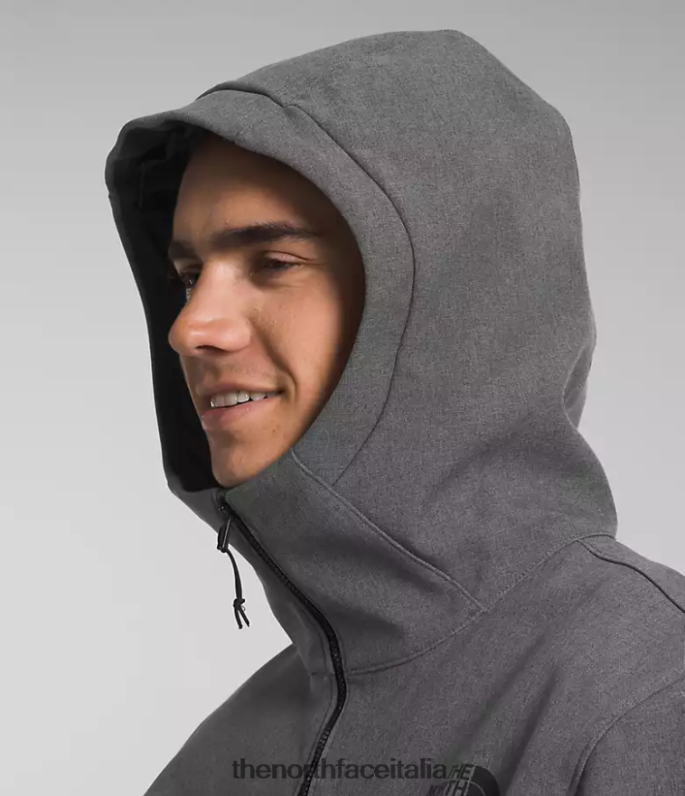 The North Face vestiario 460N8D995 tnf erica grigio scuro uomini Felpa con cappuccio Apex Bionic 3
