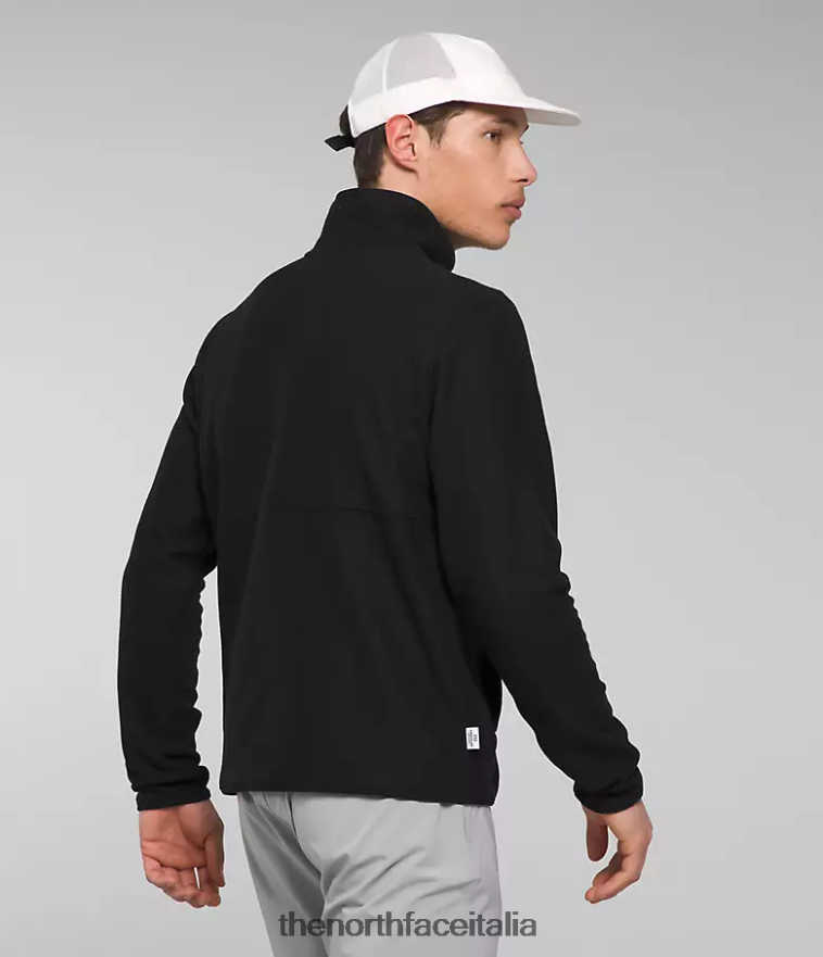 The North Face vestiario 460N8D15 grazie nero uomini giacca alpina polartec 100
