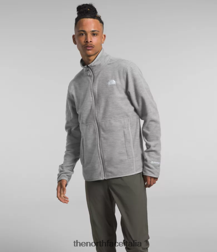 The North Face vestiario 460N8D16 tnf grigio erica medio uomini giacca alpina polartec 100 - Clicca l'immagine per chiudere