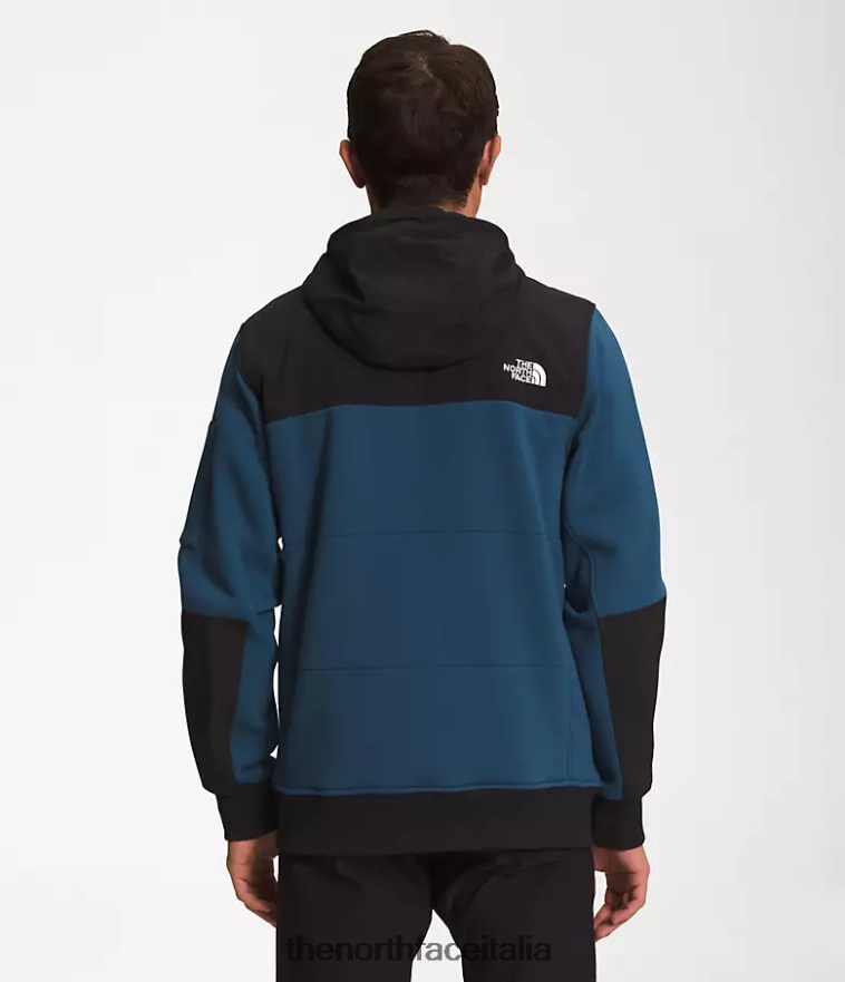 The North Face vestiario 460N8D545 blu ombroso uomini giacca in pile highrail