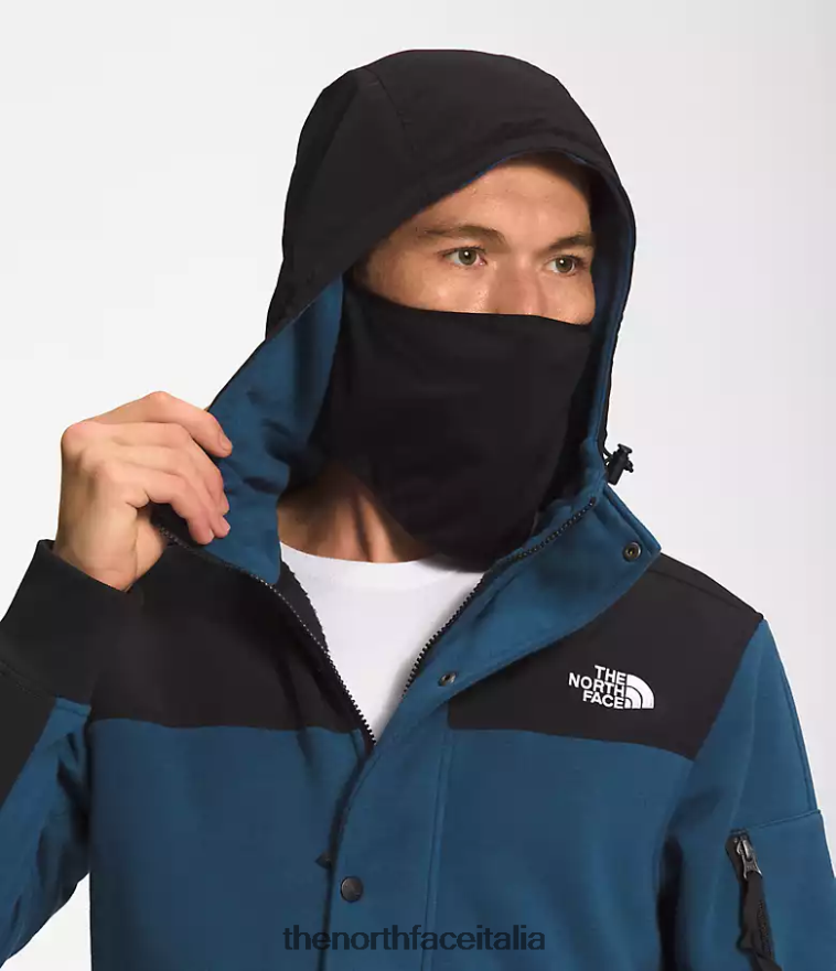 The North Face vestiario 460N8D545 blu ombroso uomini giacca in pile highrail