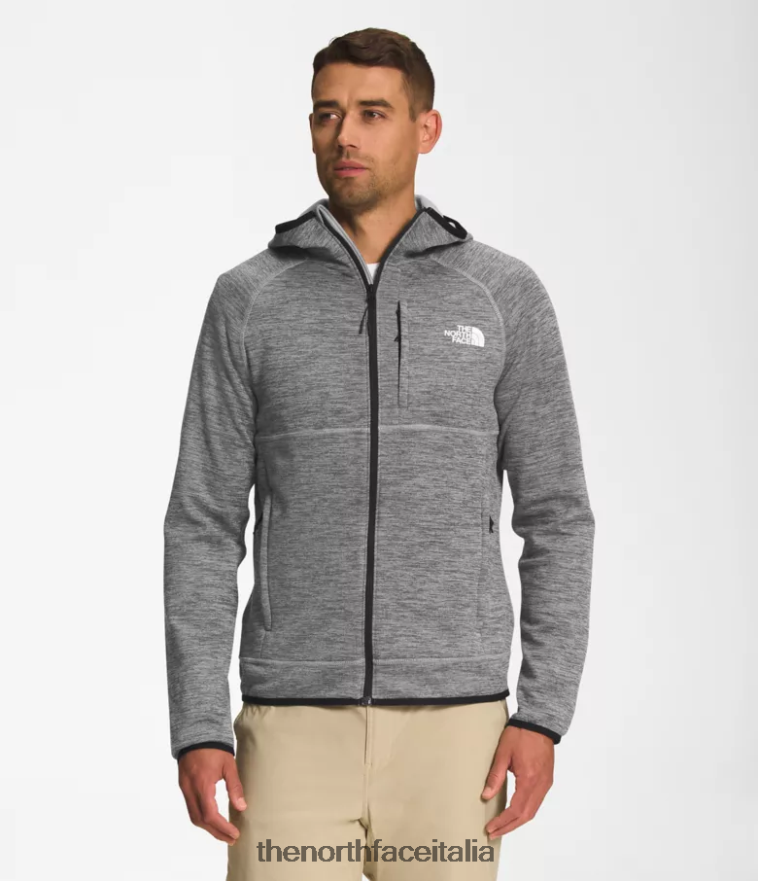 The North Face vestiario 460N8D922 tnf grigio erica medio uomini Felpa con cappuccio Canyonlands