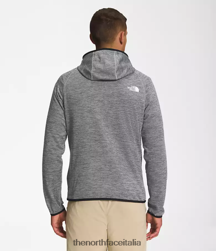 The North Face vestiario 460N8D922 tnf grigio erica medio uomini Felpa con cappuccio Canyonlands