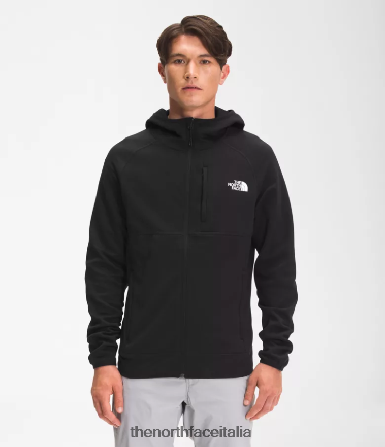 The North Face vestiario 460N8D924 grazie nero uomini Felpa con cappuccio Canyonlands