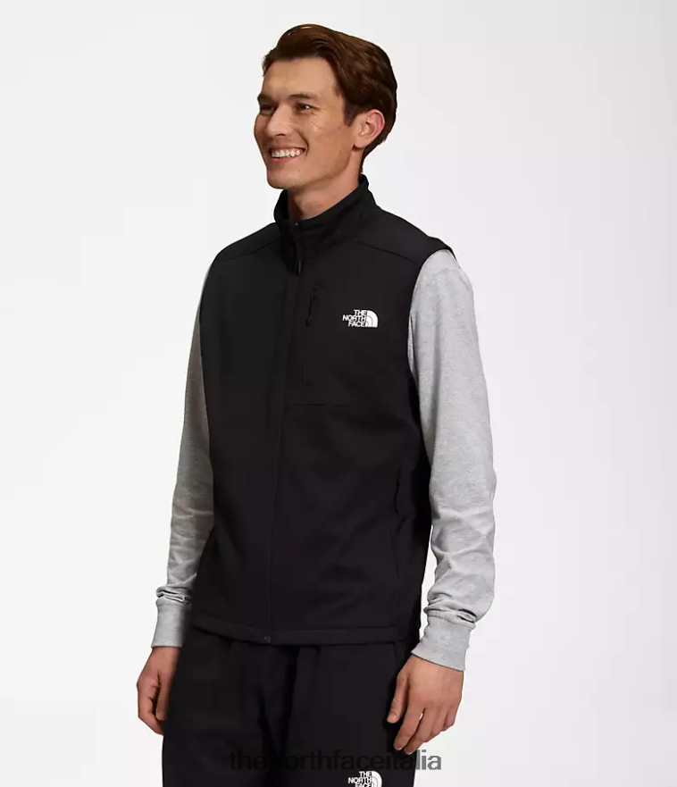 The North Face vestiario 460N8D95 grazie nero uomini Gilet Canyonlands