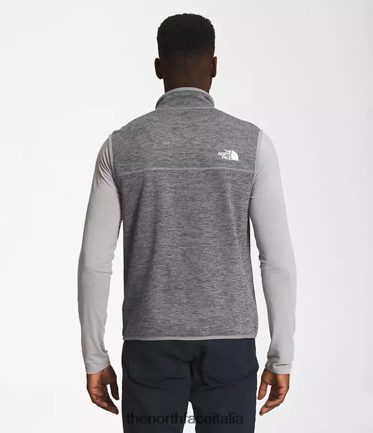 The North Face vestiario 460N8D96 tnf grigio erica medio uomini Gilet Canyonlands