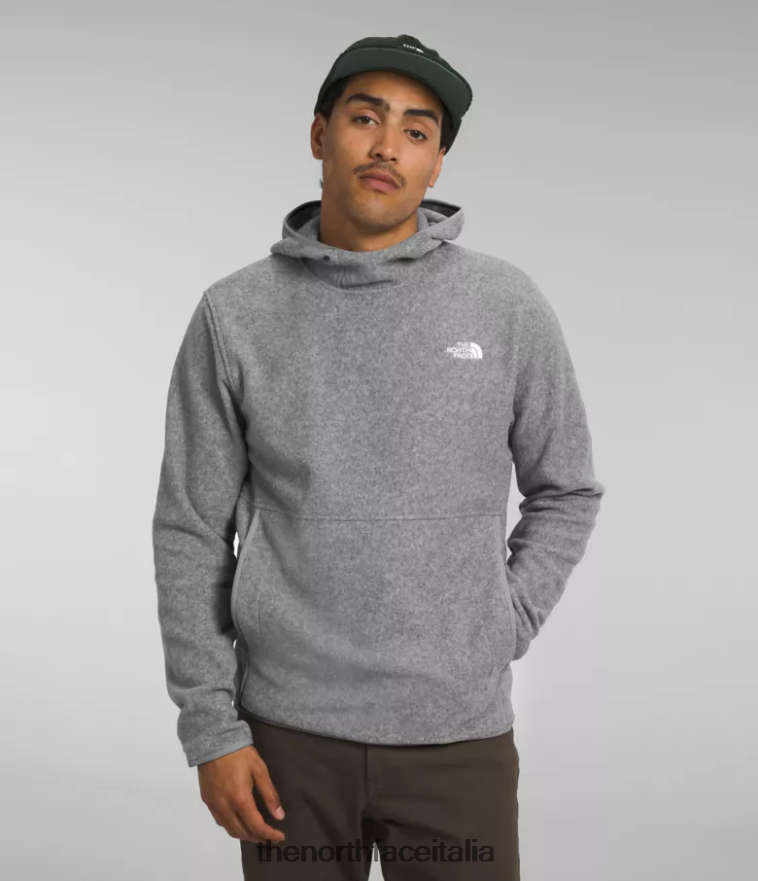 The North Face vestiario 460N8D117 tnf grigio erica medio uomini Maglione alpino polartec 100