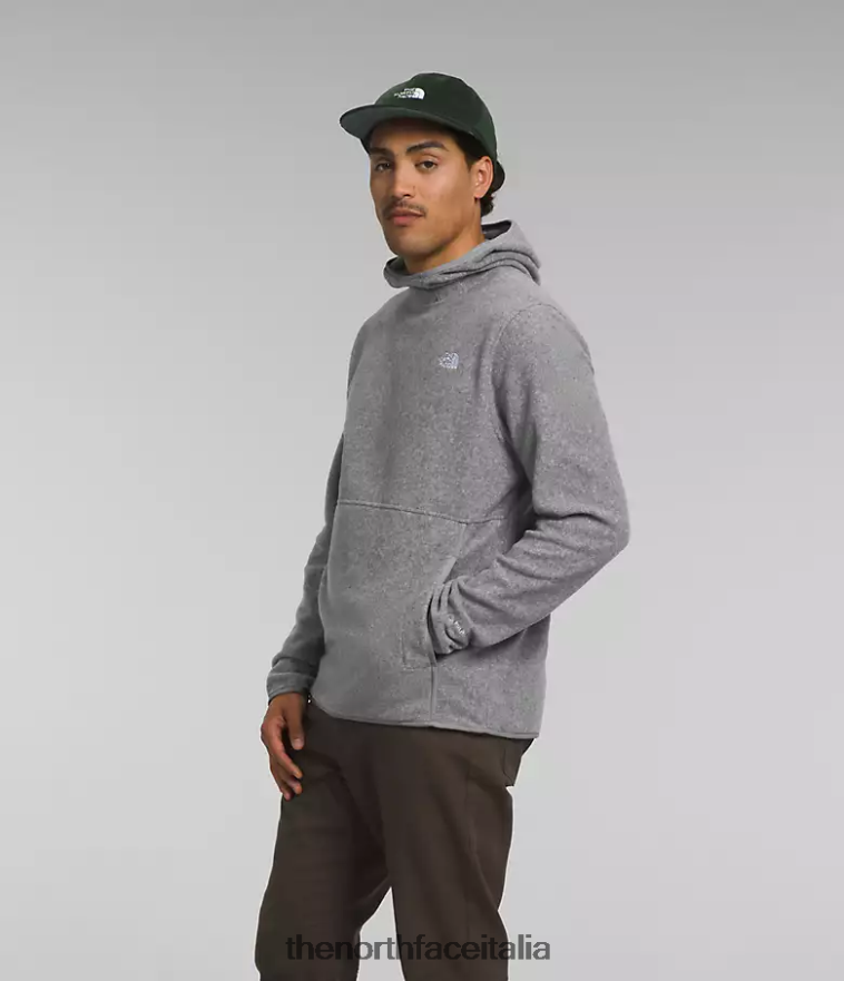 The North Face vestiario 460N8D117 tnf grigio erica medio uomini Maglione alpino polartec 100