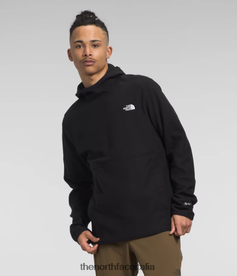 The North Face vestiario 460N8D118 grazie nero uomini Maglione alpino polartec 100