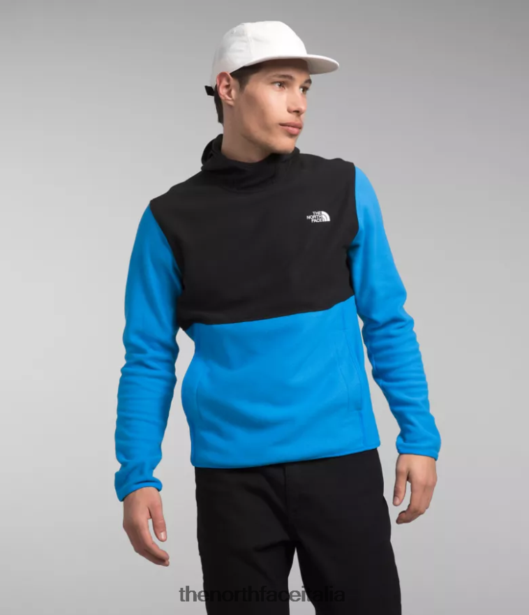 The North Face vestiario 460N8D119 blu ottico/tnf nero uomini Maglione alpino polartec 100