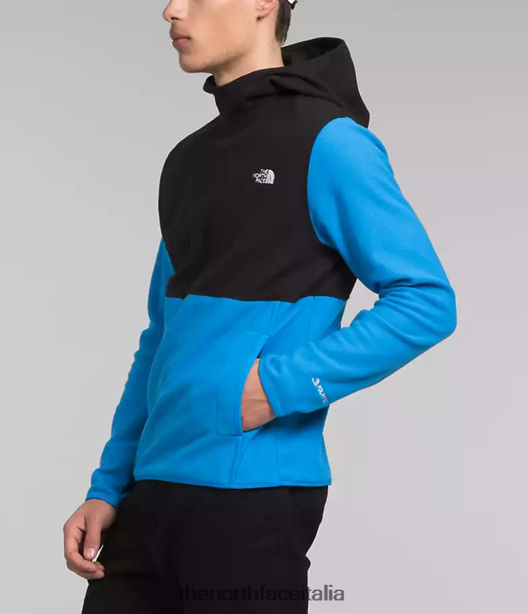 The North Face vestiario 460N8D119 blu ottico/tnf nero uomini Maglione alpino polartec 100