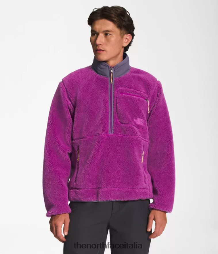 The North Face vestiario 460N8D120 fiore di cactus viola/ardesia lunare uomini pullover a pelo estremo
