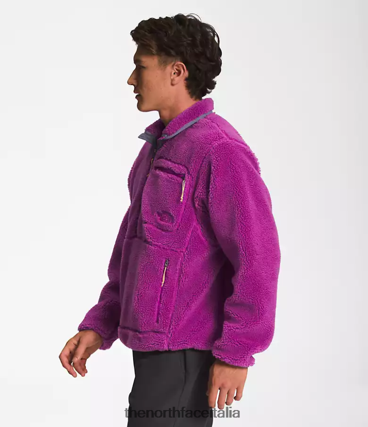 The North Face vestiario 460N8D120 fiore di cactus viola/ardesia lunare uomini pullover a pelo estremo