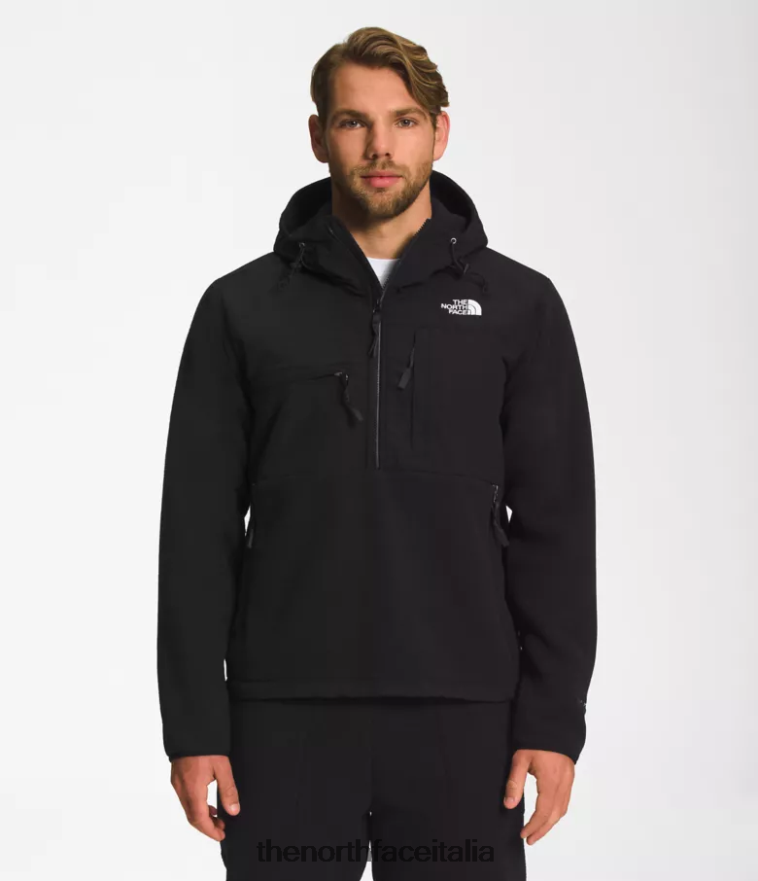 The North Face vestiario 460N8D18 grazie nero uomini giacca a vento Denali