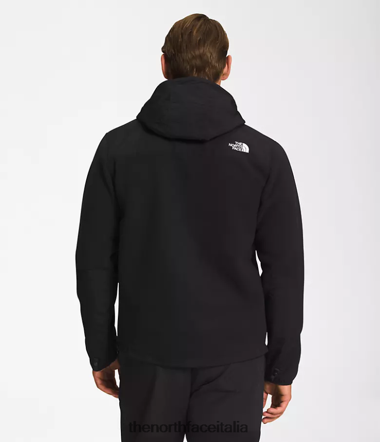 The North Face vestiario 460N8D18 grazie nero uomini giacca a vento Denali